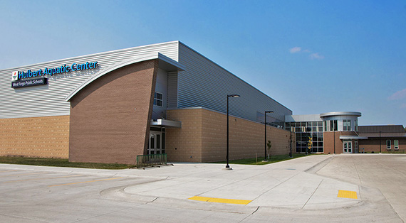 Hulbert Aquatic Center in West Fargo, ND | Gast Construction
